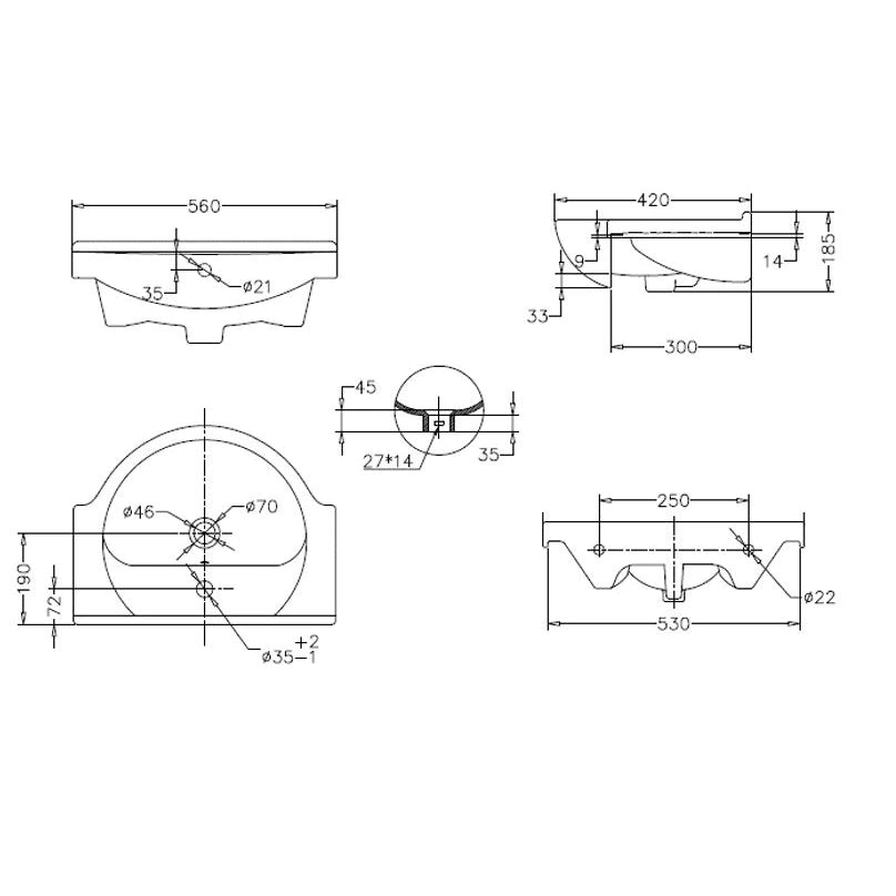 Sinda Full Designer Bathroom Suite with Shower Enclosure Toilet and Va ...