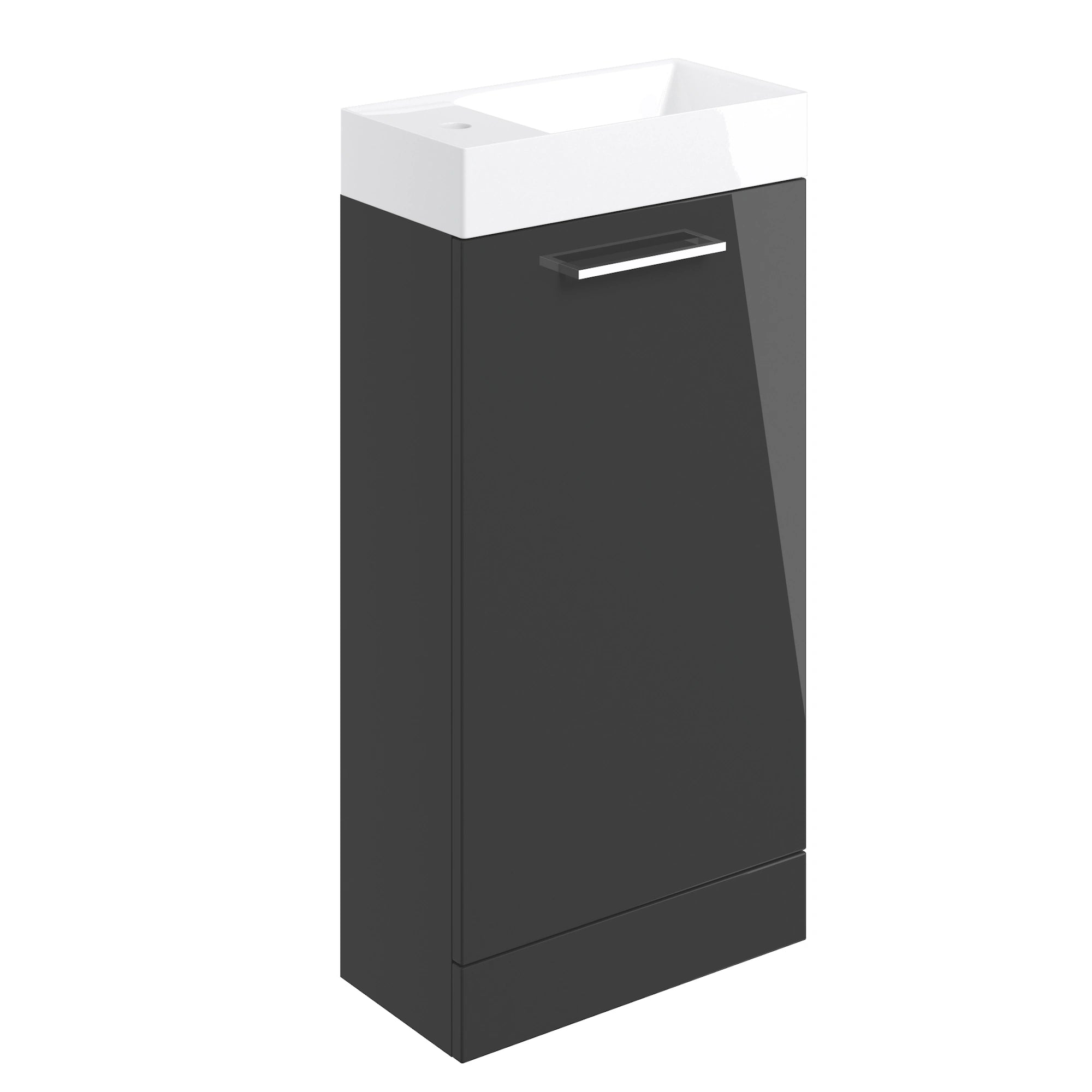 Augusta Floor Standing Cloakroom Basin Door Vanity Unit