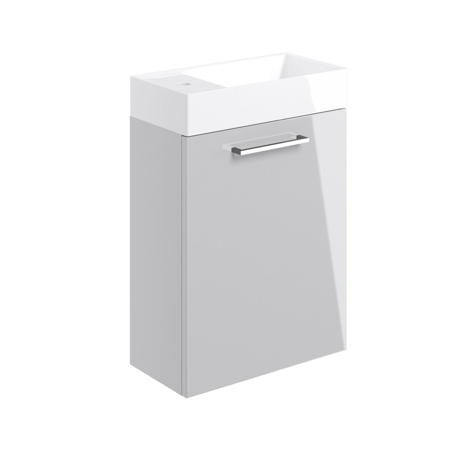 Augusta Wall Hung Cloakroom Basin Door Vanity Unit