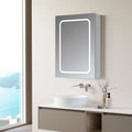 Motala Straight Edge LED Mirror Cabinet