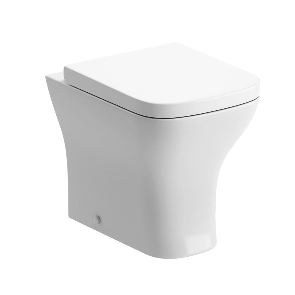 Augusta Floor Standing Basin Vanity Unit and Back to Wall Toilet Bathroom Suite