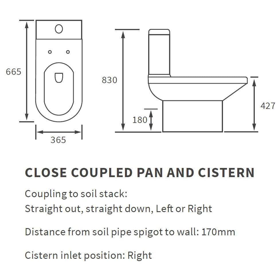 Augusta Wall Hung Cloakroom Basin Vanity Unit and Open Back WC Toilet Bathroom Suite