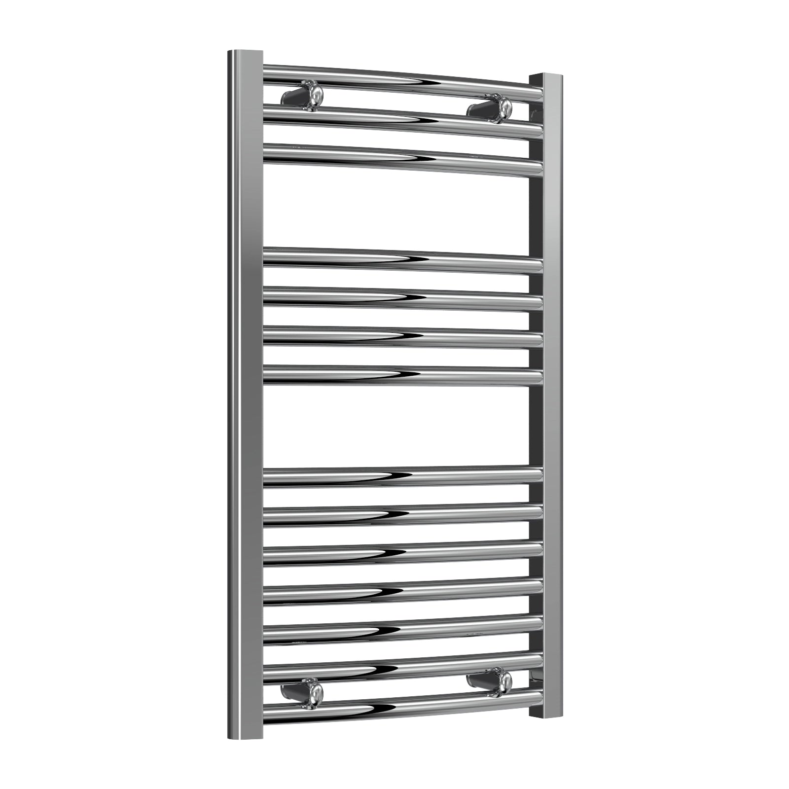 Diva Reina Designer Chrome Curved Towel Rail Radiator