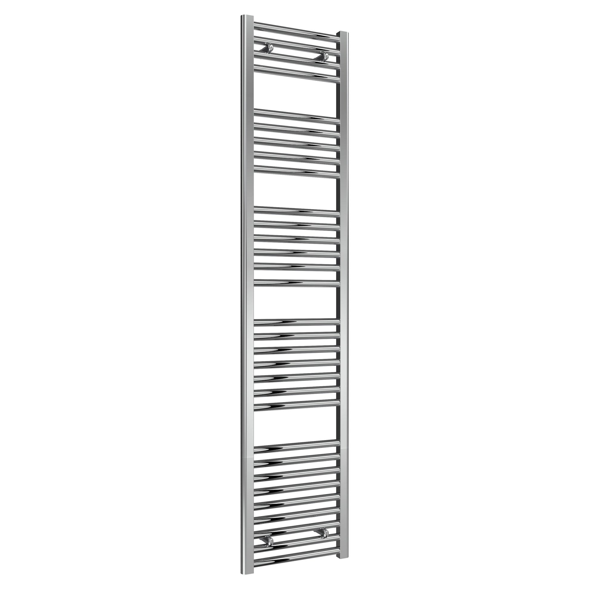 Diva Reina Designer Chrome Straight Towel Rail Radiator