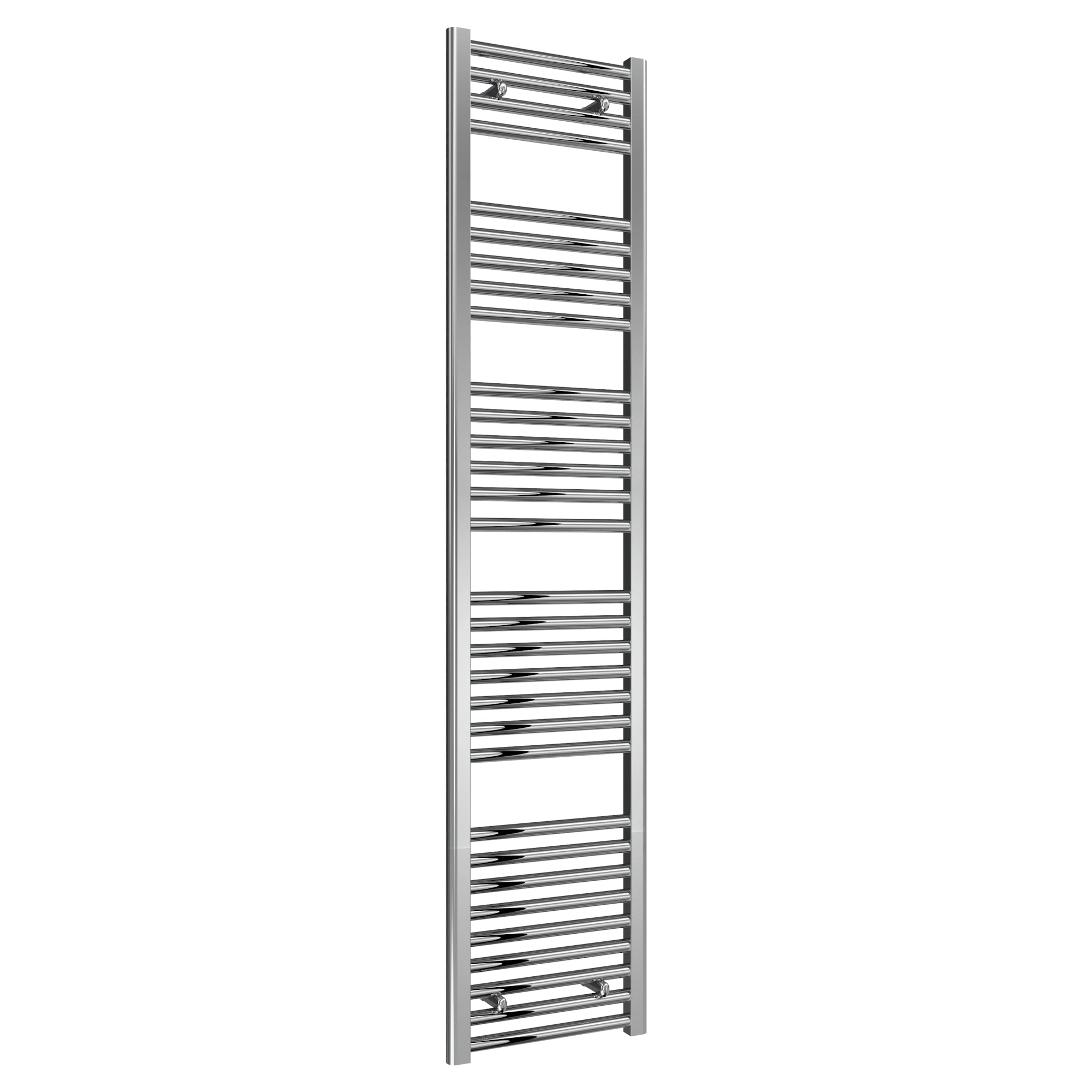 Diva Reina Designer Chrome Straight Towel Rail Radiator