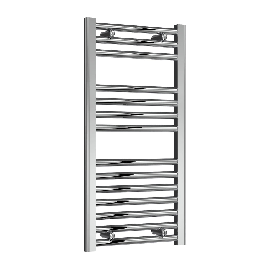 Diva Reina Designer Chrome Straight Towel Rail Radiator