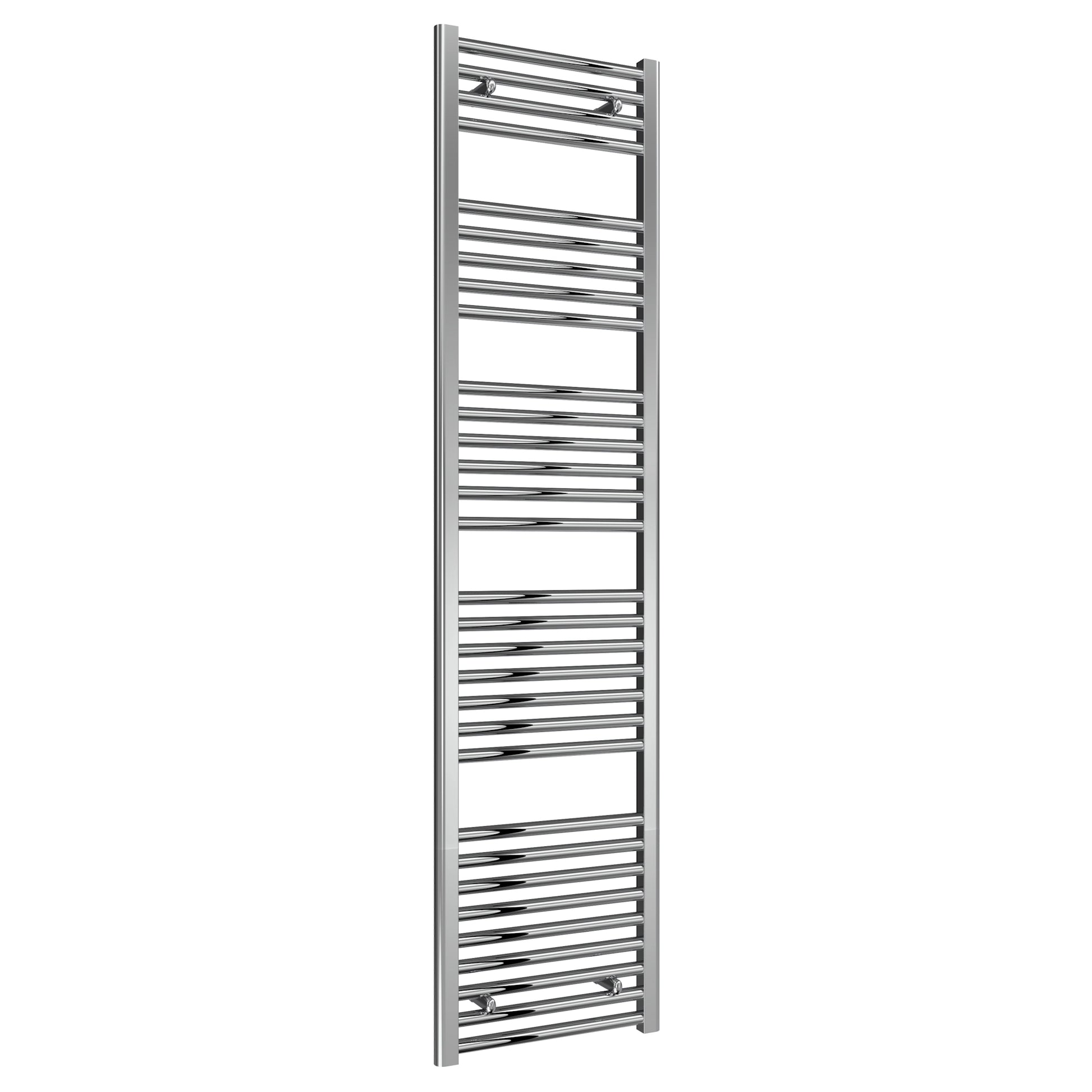 Diva Reina Designer Chrome Straight Towel Rail Radiator