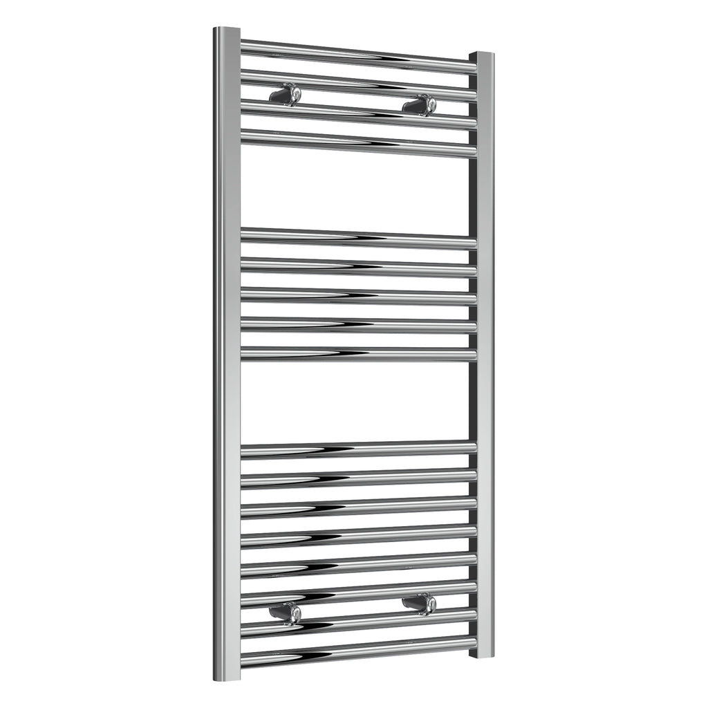Diva Reina Designer Chrome Straight Towel Rail Radiator