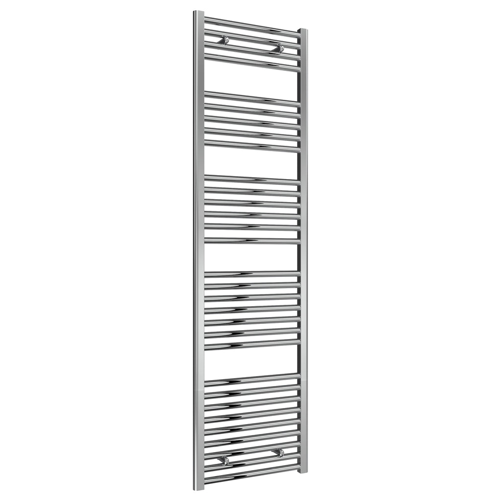 Diva Reina Designer Chrome Straight Towel Rail Radiator