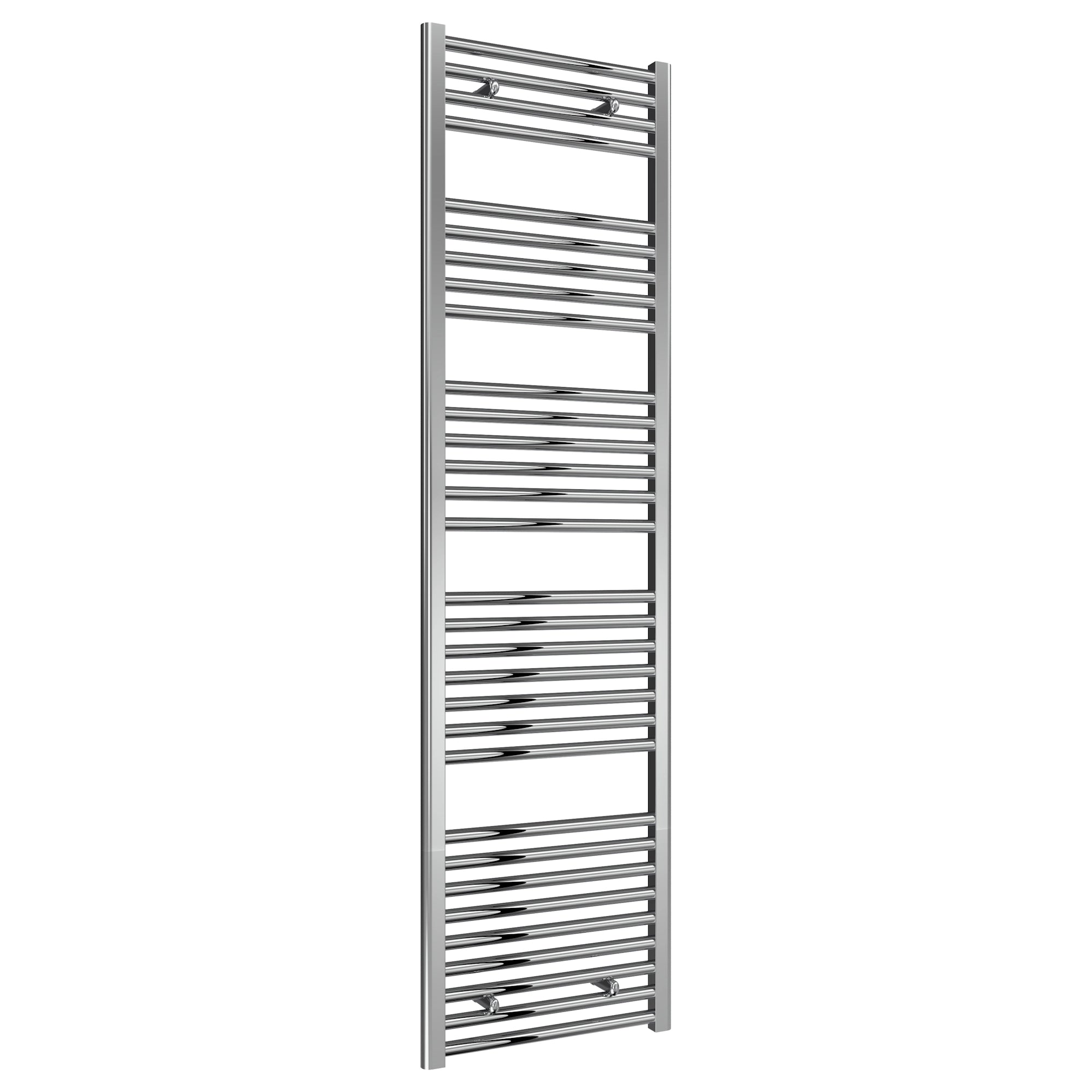 Diva Reina Designer Chrome Straight Towel Rail Radiator