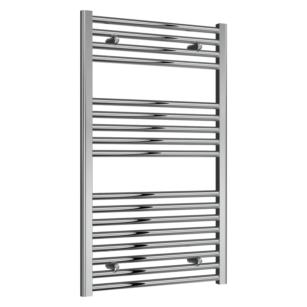 Diva Reina Designer Chrome Straight Towel Rail Radiator