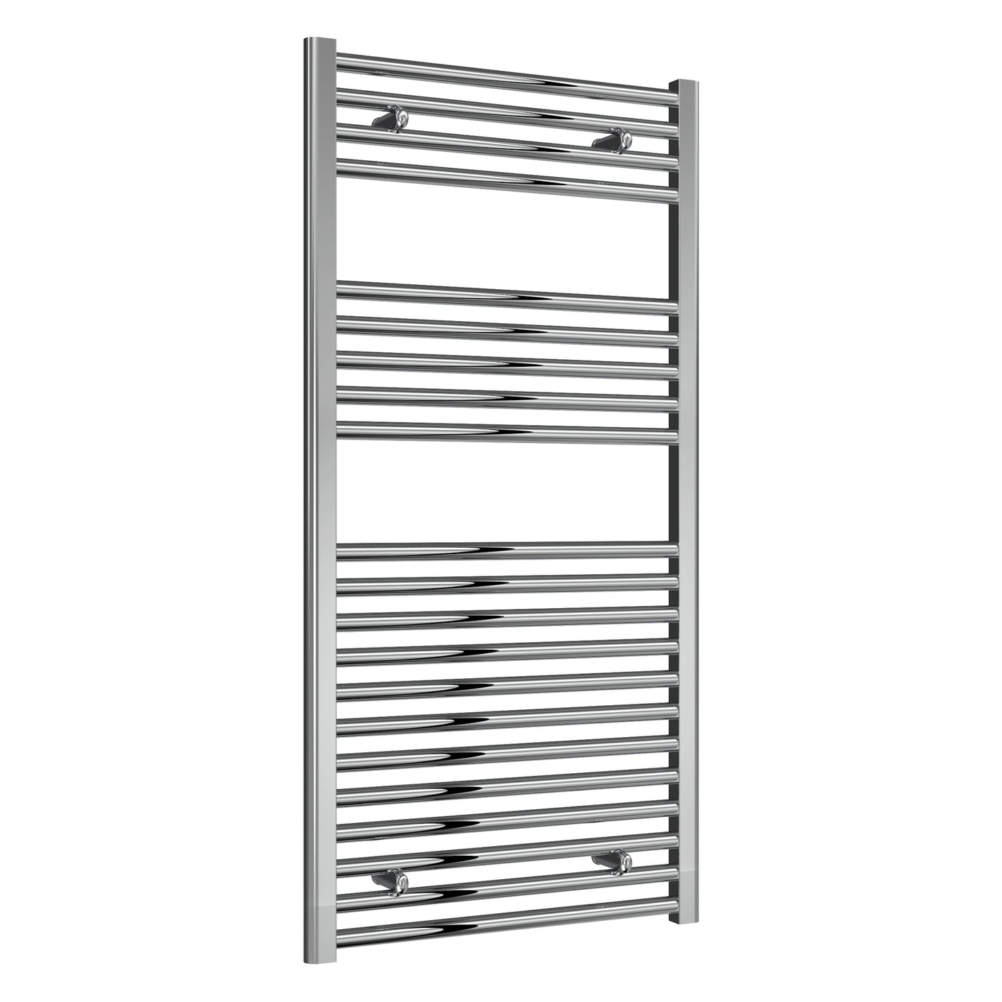 Diva Reina Designer Chrome Straight Towel Rail Radiator