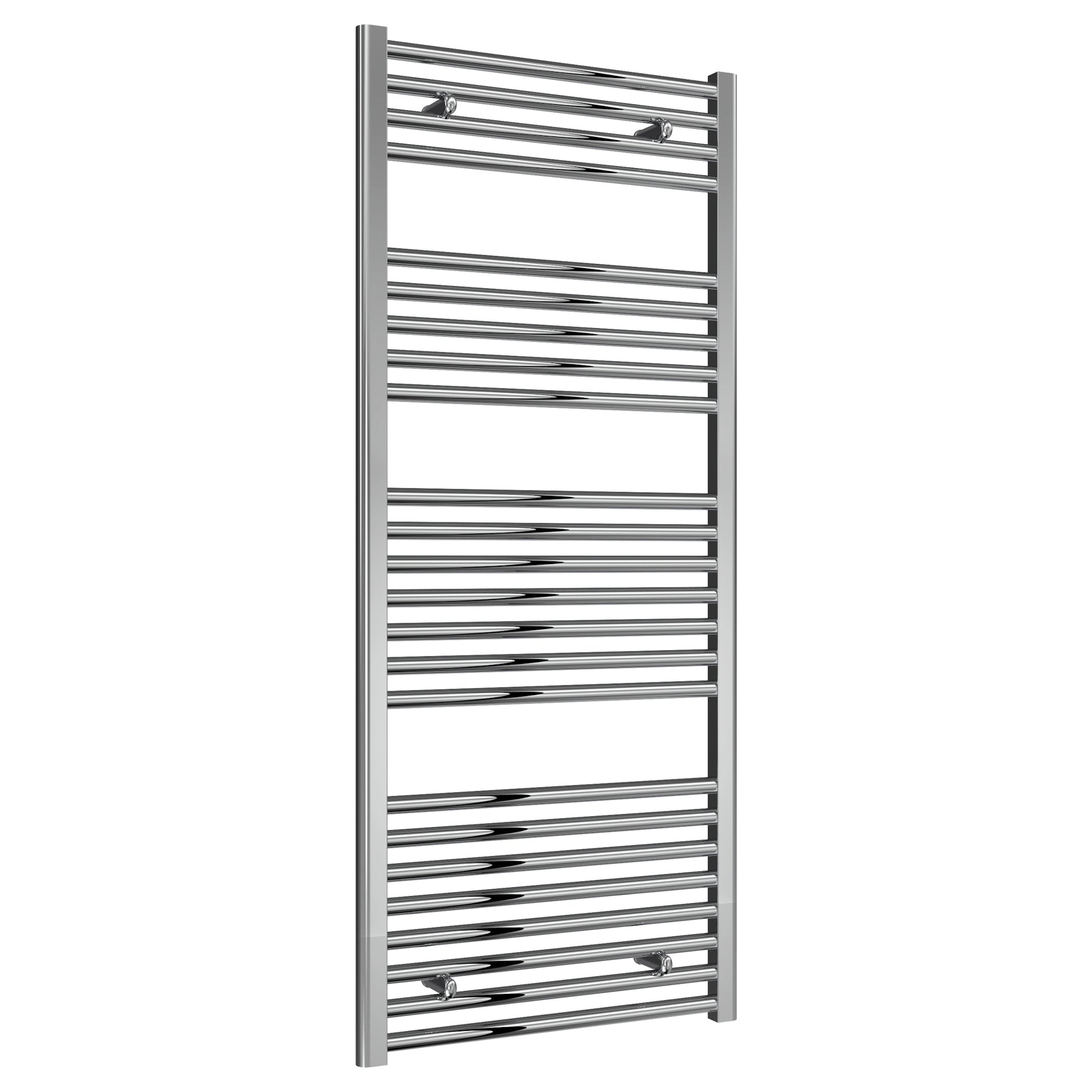 Diva Reina Designer Chrome Straight Towel Rail Radiator