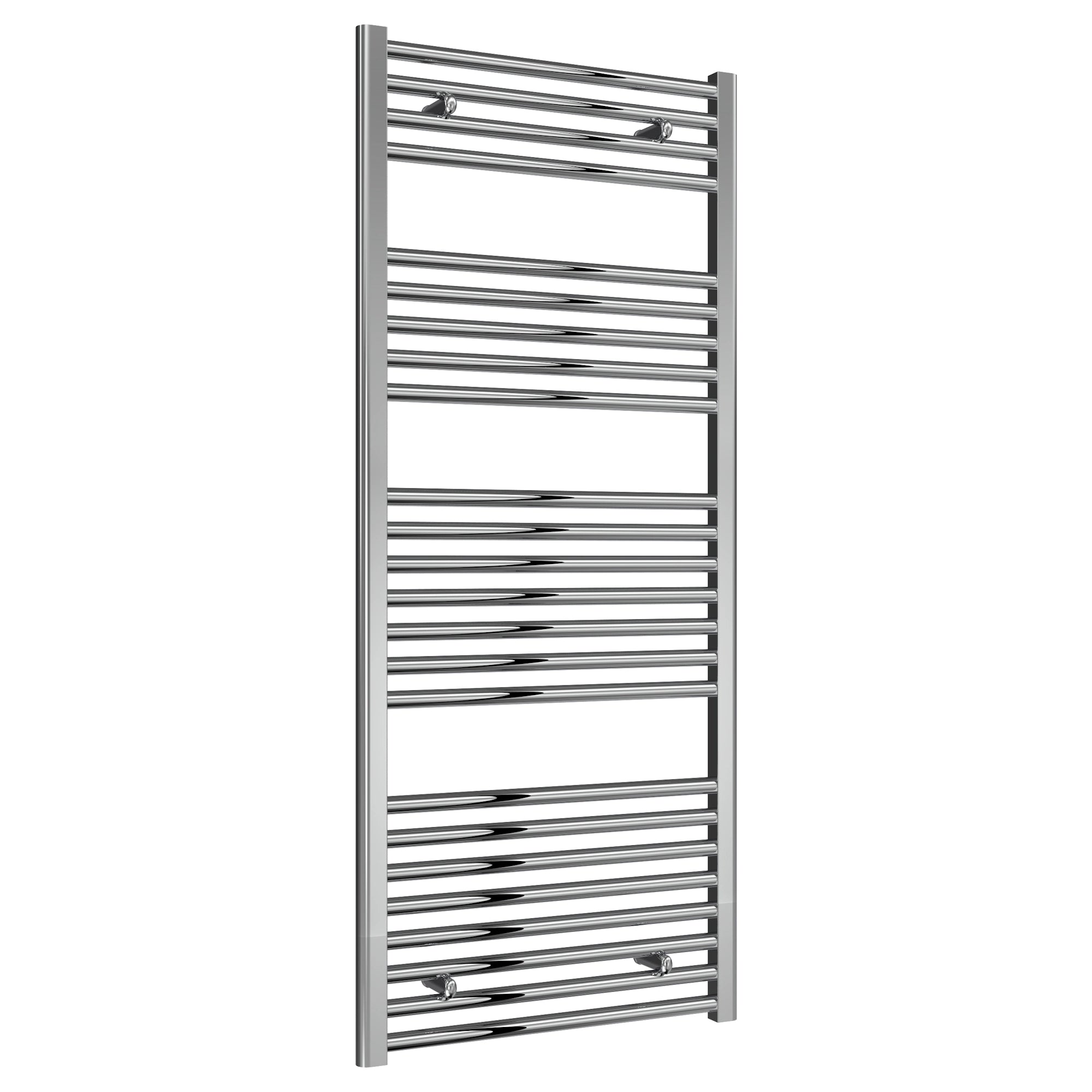 Diva Reina Designer Chrome Straight Towel Rail Radiator