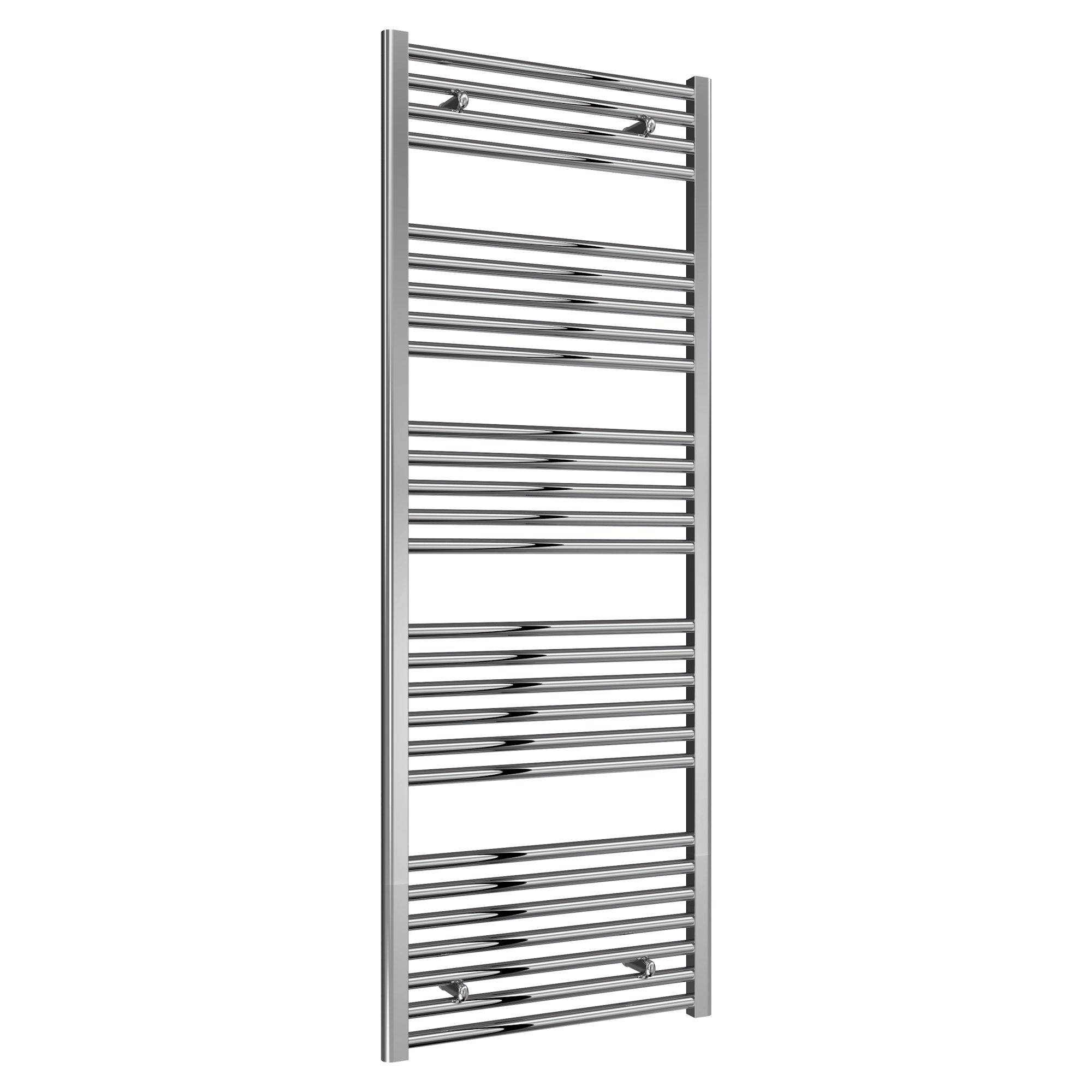 Diva Reina Designer Chrome Straight Towel Rail Radiator