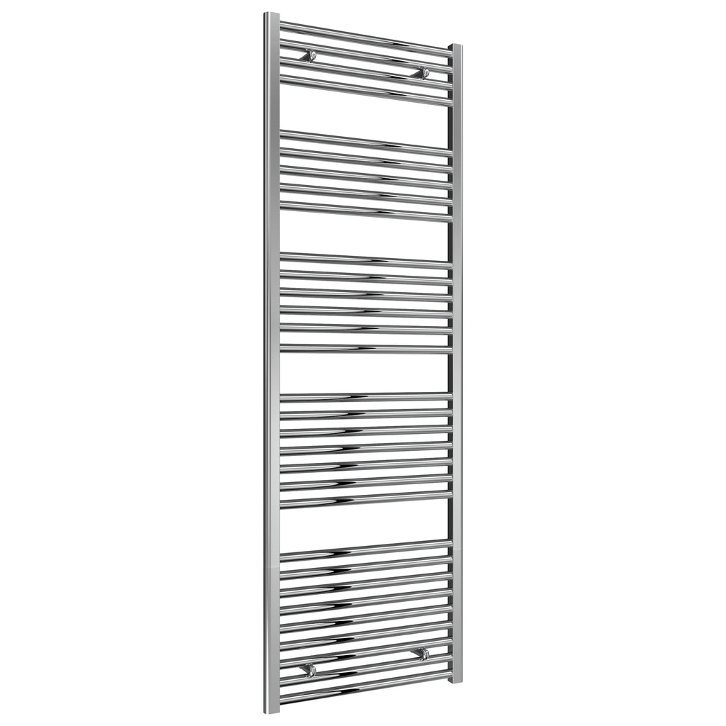 Diva Reina Designer Chrome Straight Towel Rail Radiator