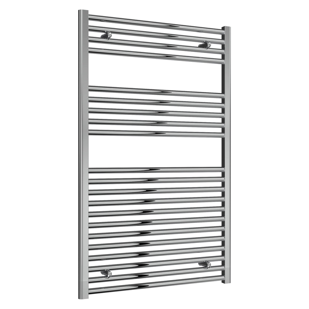Diva Reina Designer Chrome Straight Towel Rail Radiator