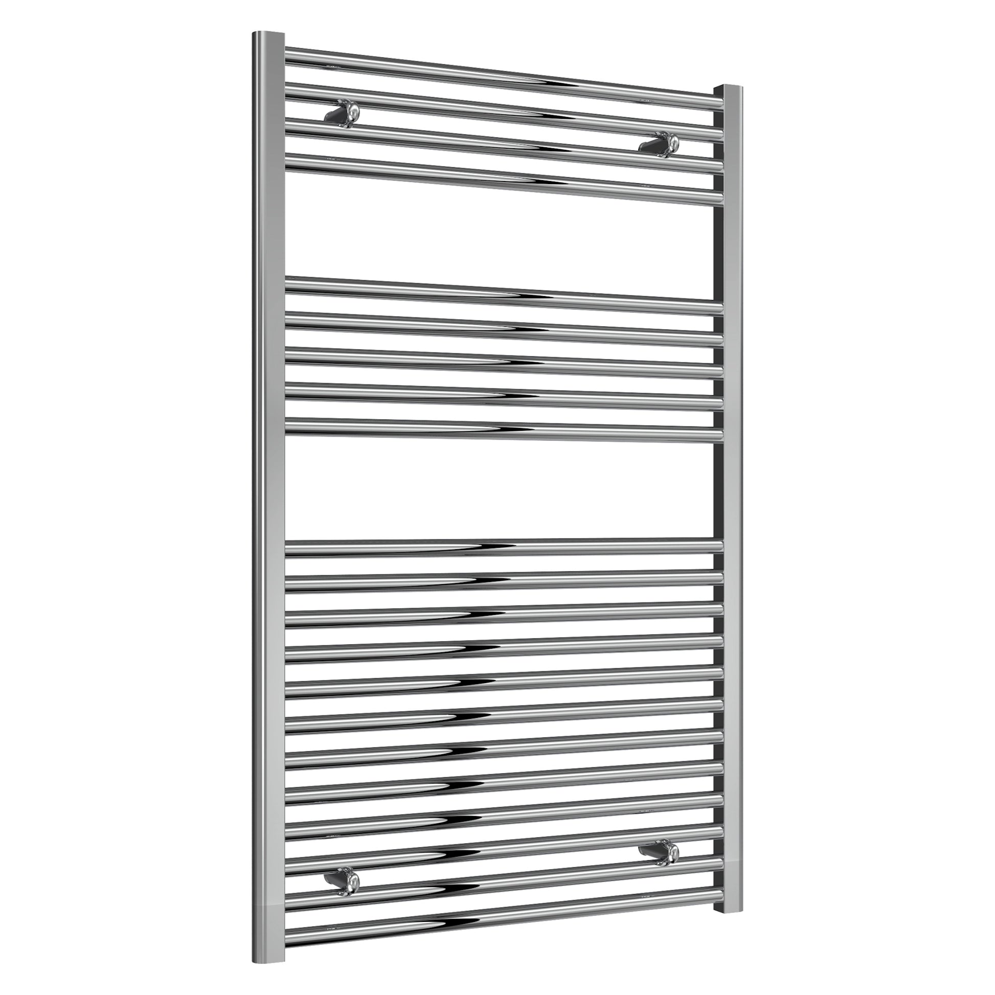 Diva Reina Designer Chrome Straight Towel Rail Radiator