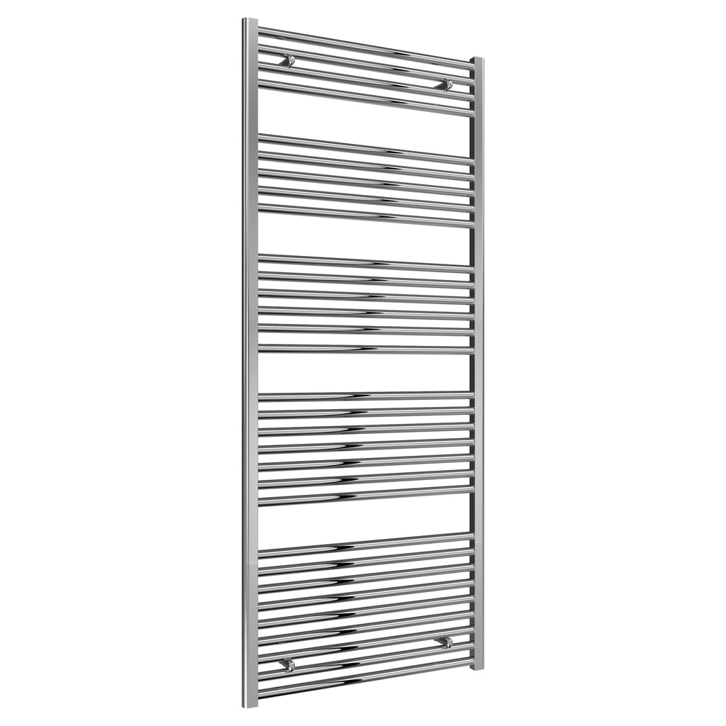 Diva Reina Designer Chrome Straight Towel Rail Radiator