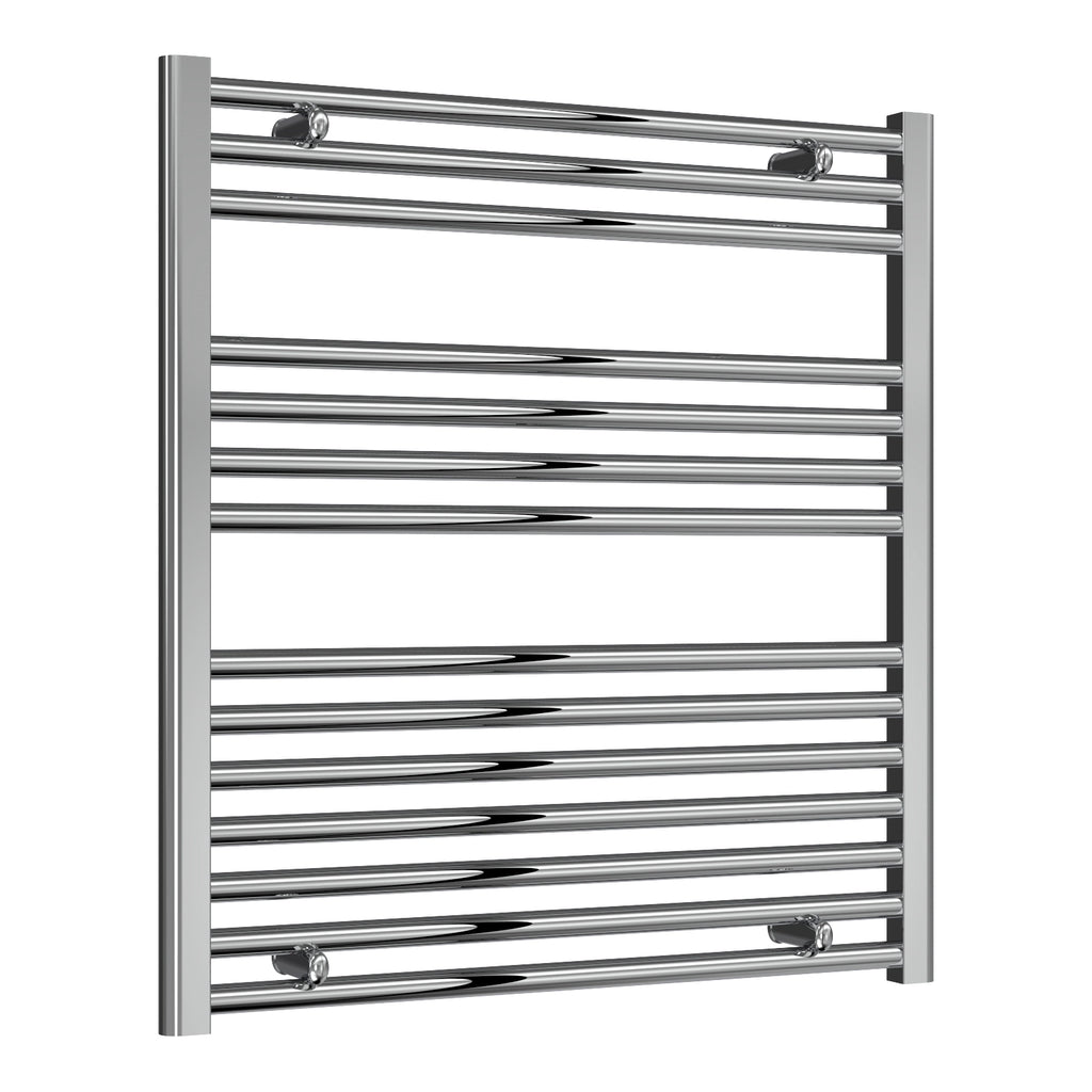 Diva Reina Designer Chrome Straight Towel Rail Radiator