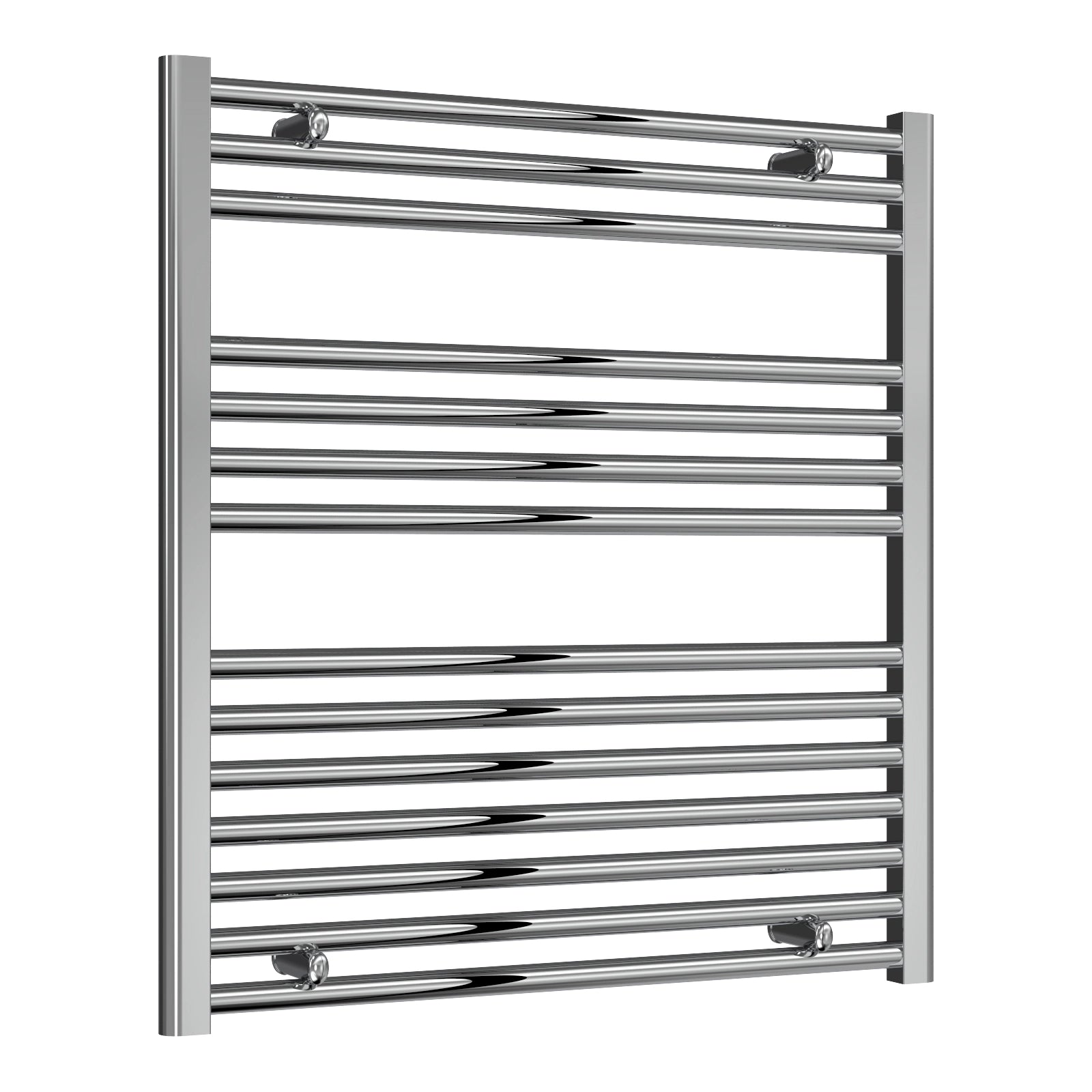 Diva Reina Designer Chrome Straight Towel Rail Radiator