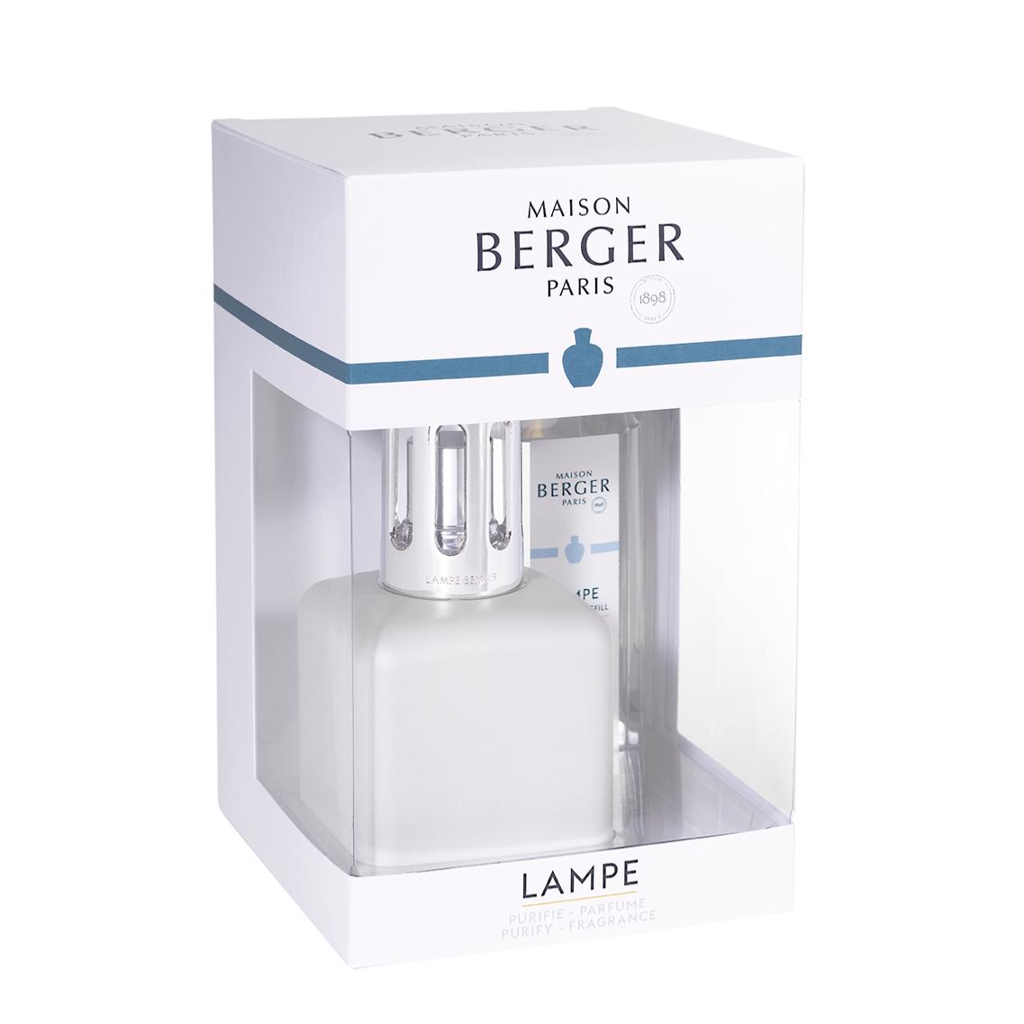 Ice Cube Frosted Cube Delicate White Musk Lamp Berger Gift Pack