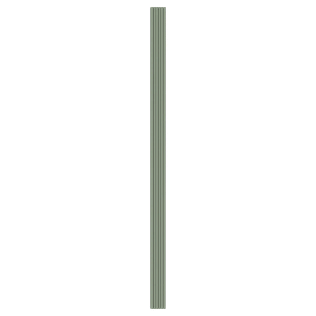 Aluvo Half Round Duck Egg Green Waterproof Wall Panel