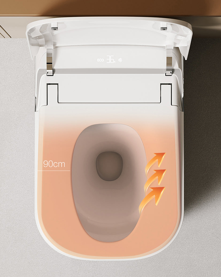 Hakobune Ark Japanese Style Foam Shield Smart Toilet & Bidet (Tank+)