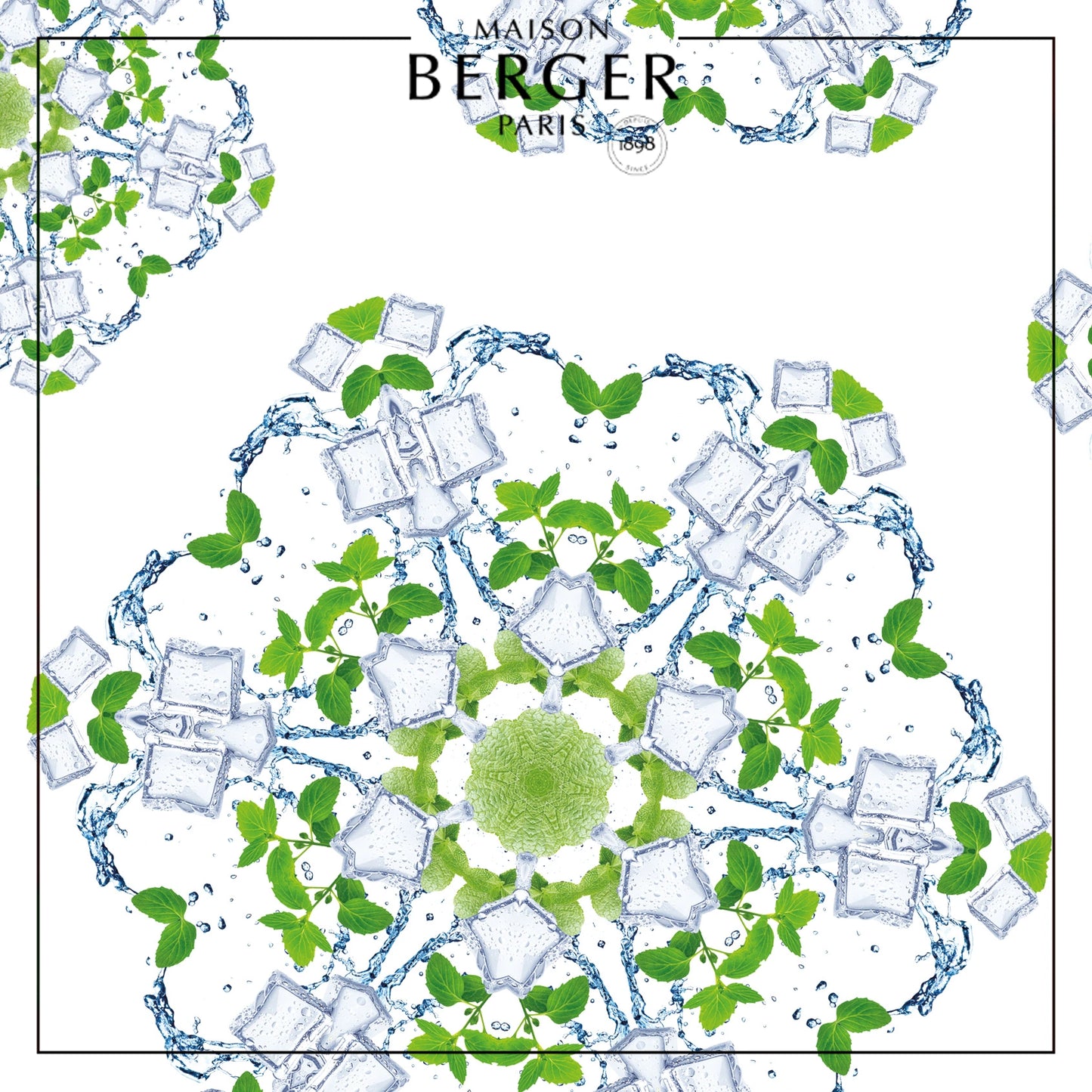 Water Mint Bouquet Refill 200ml - Maison Berger Paris