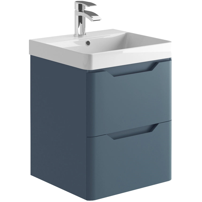 Ella Wall Hung Basin Sink Vanity Unit