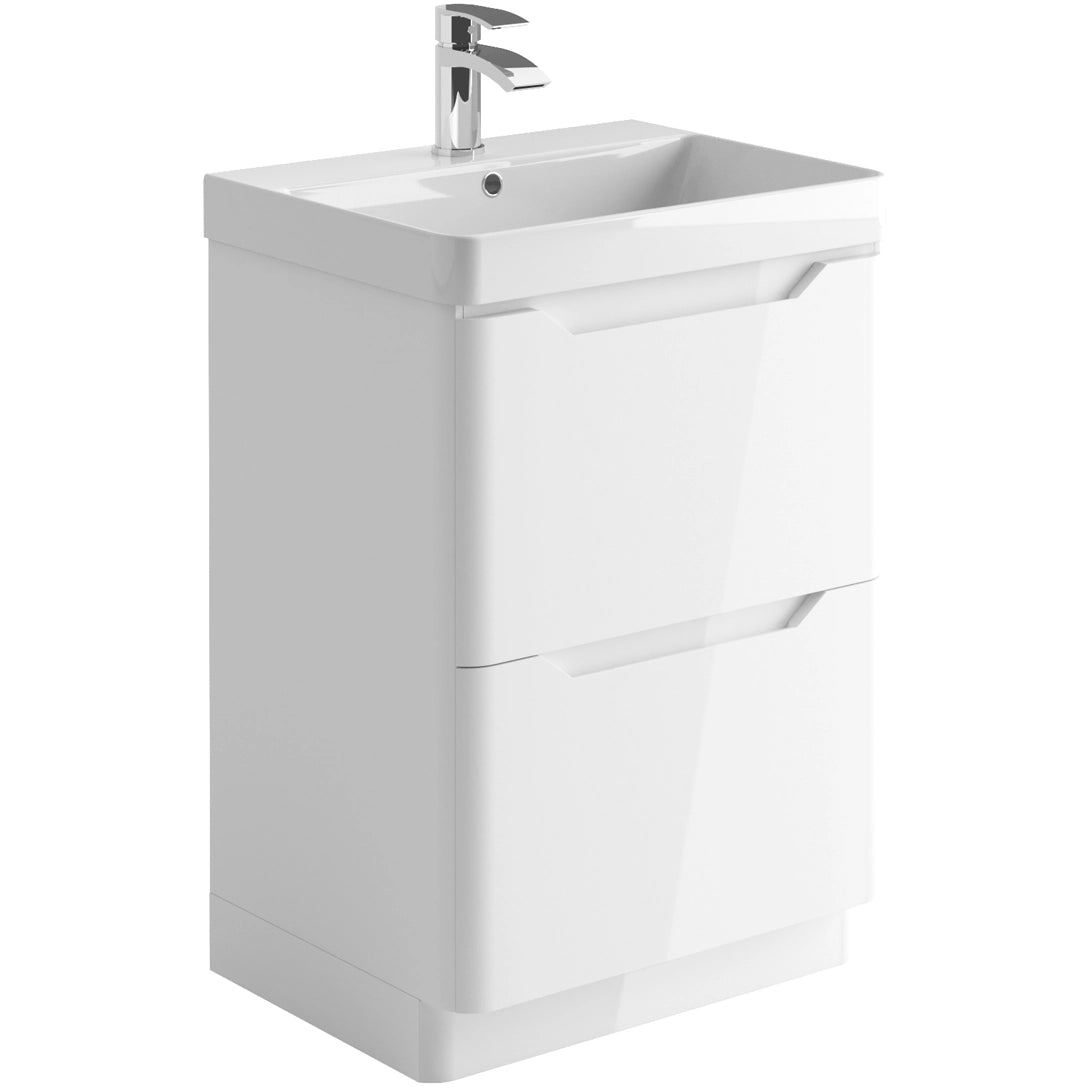 Ella Floor Standing Basin Sink Vanity Unit – Bubbles Showers and Bathrooms