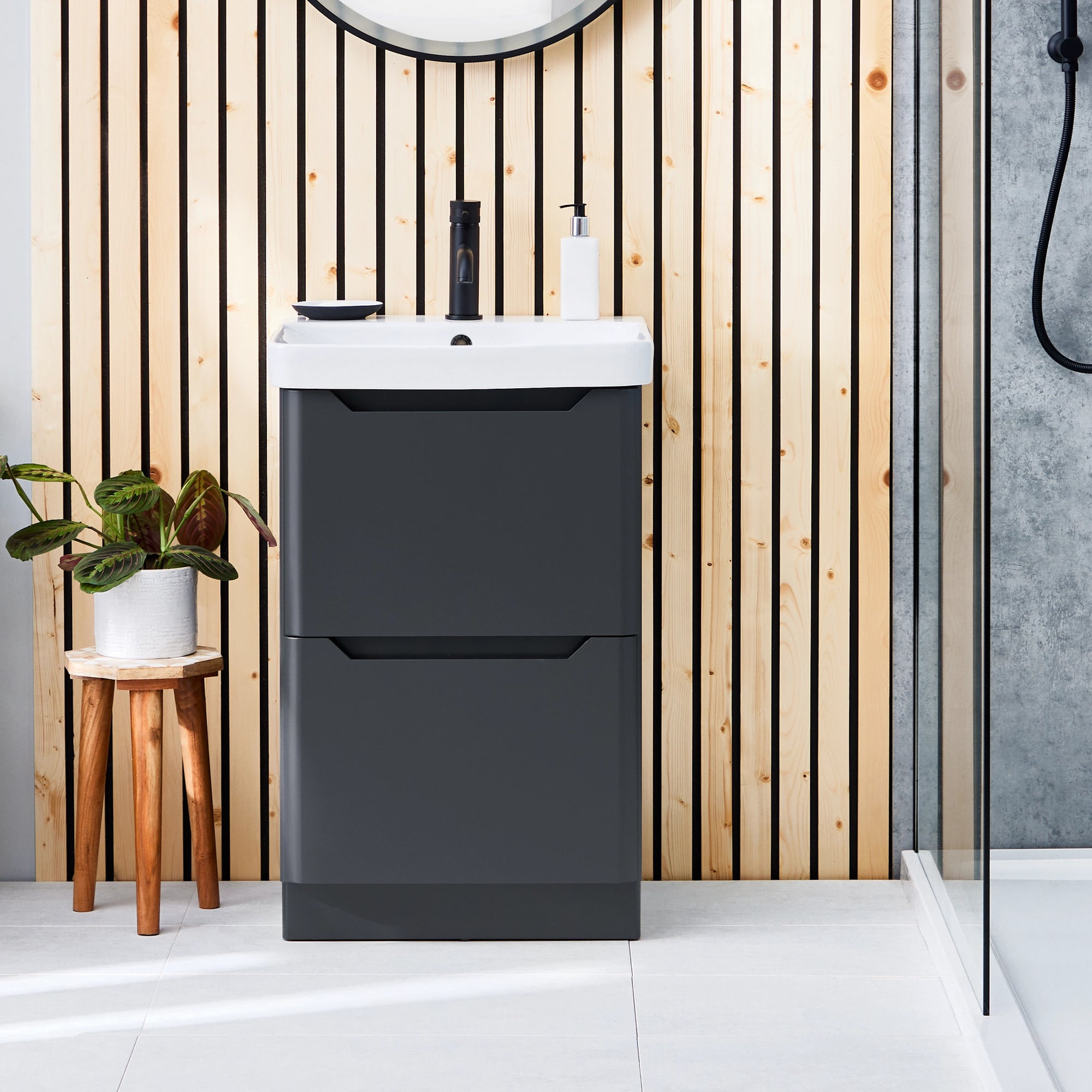 Ella Floor Standing Basin Sink Vanity Unit