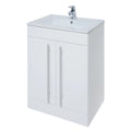 Purity Kartell Floor Standing Two Door 600mm Basin Sink Vanity Unit