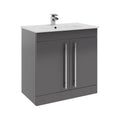 Purity Kartell Floor Standing Two Door 800mm Basin Sink Vanity Unit