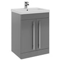 Purity Kartell Floor Standing Two Door 600mm Basin Sink Vanity Unit