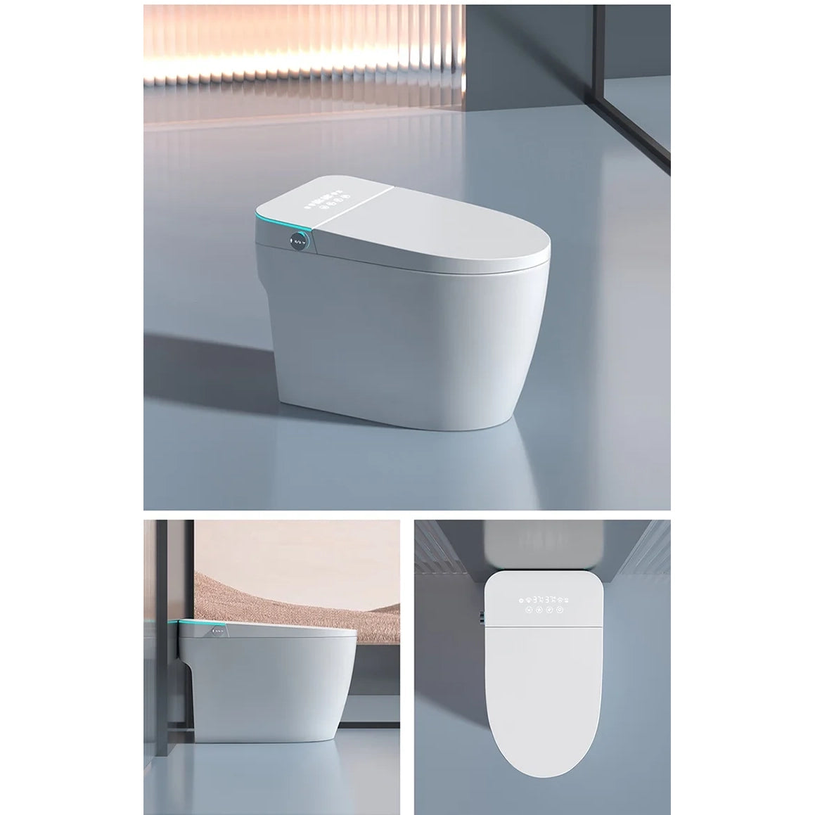 Shinano Maximum Comfort Japanese Style Smart Toilet & Bidet