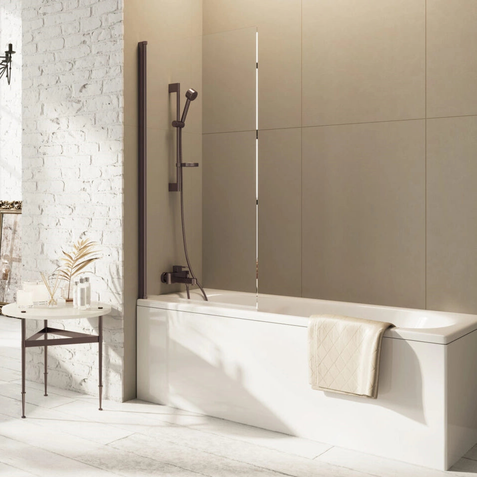 Thalia Single Panel Shower Bath Screen