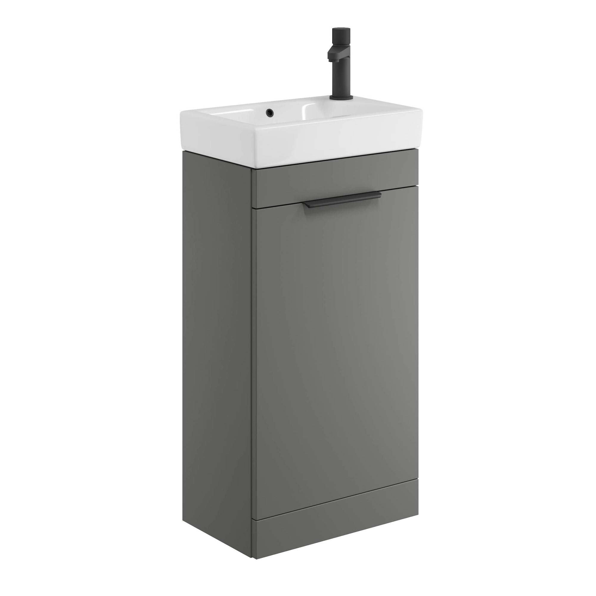 Esme Cloakroom Floor Standing Basin Sink Vanity Unit