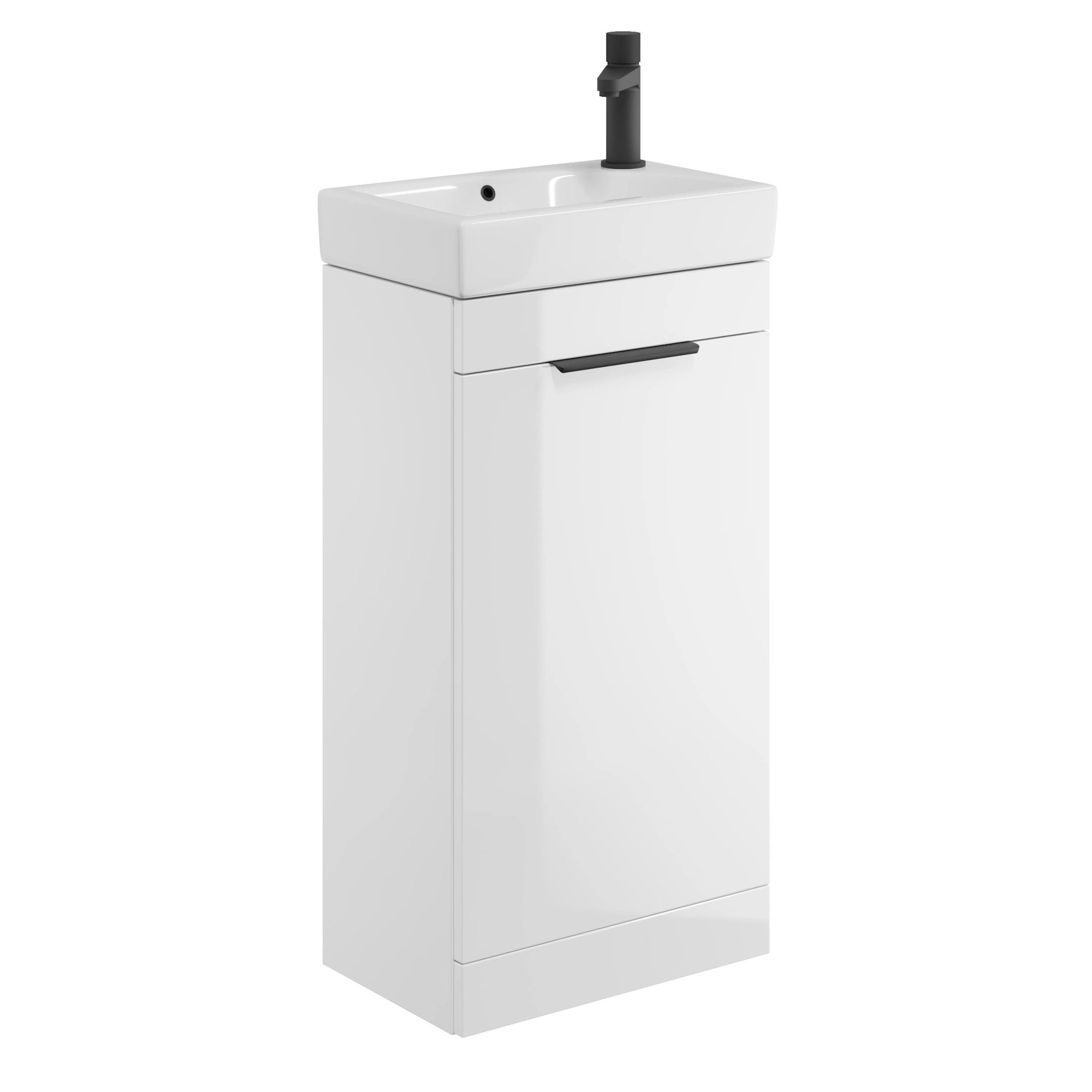 Esme Cloakroom Floor Standing Basin Sink Vanity Unit