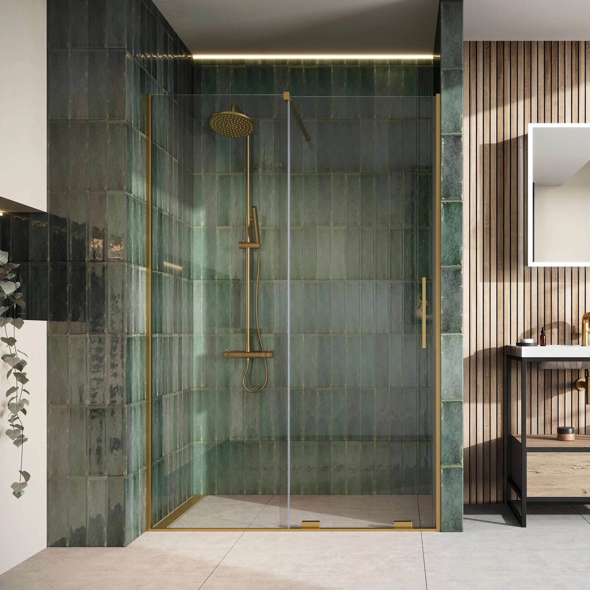 Momentum Shower Wetroom Sliding Door