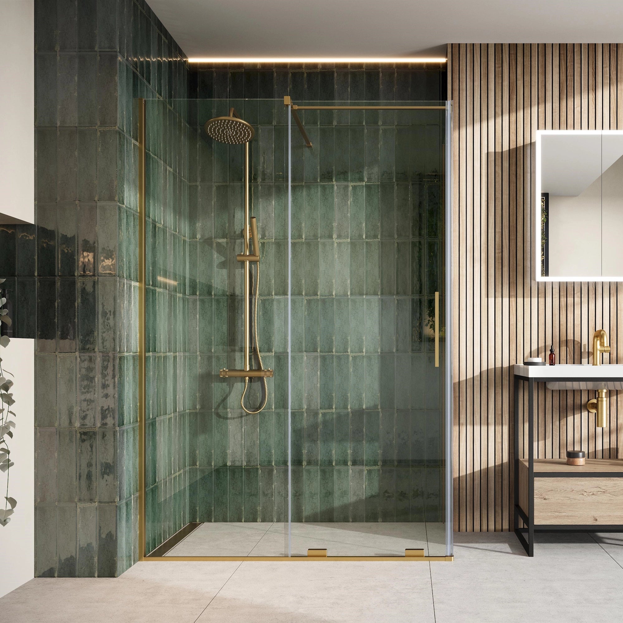 Momentum Shower Wetroom Side Panel