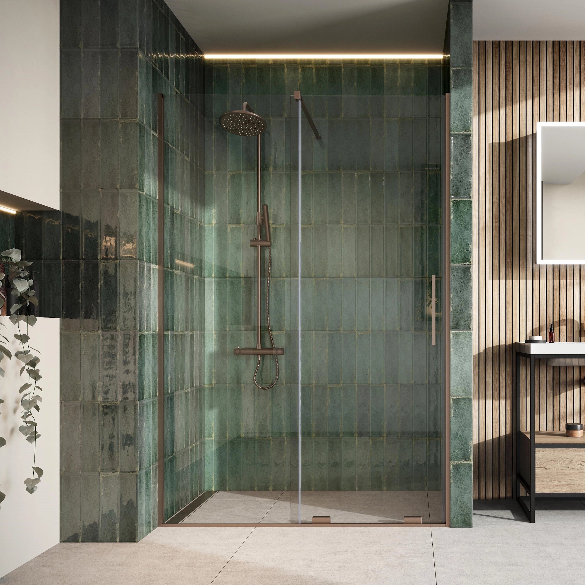 Momentum Shower Wetroom Sliding Door
