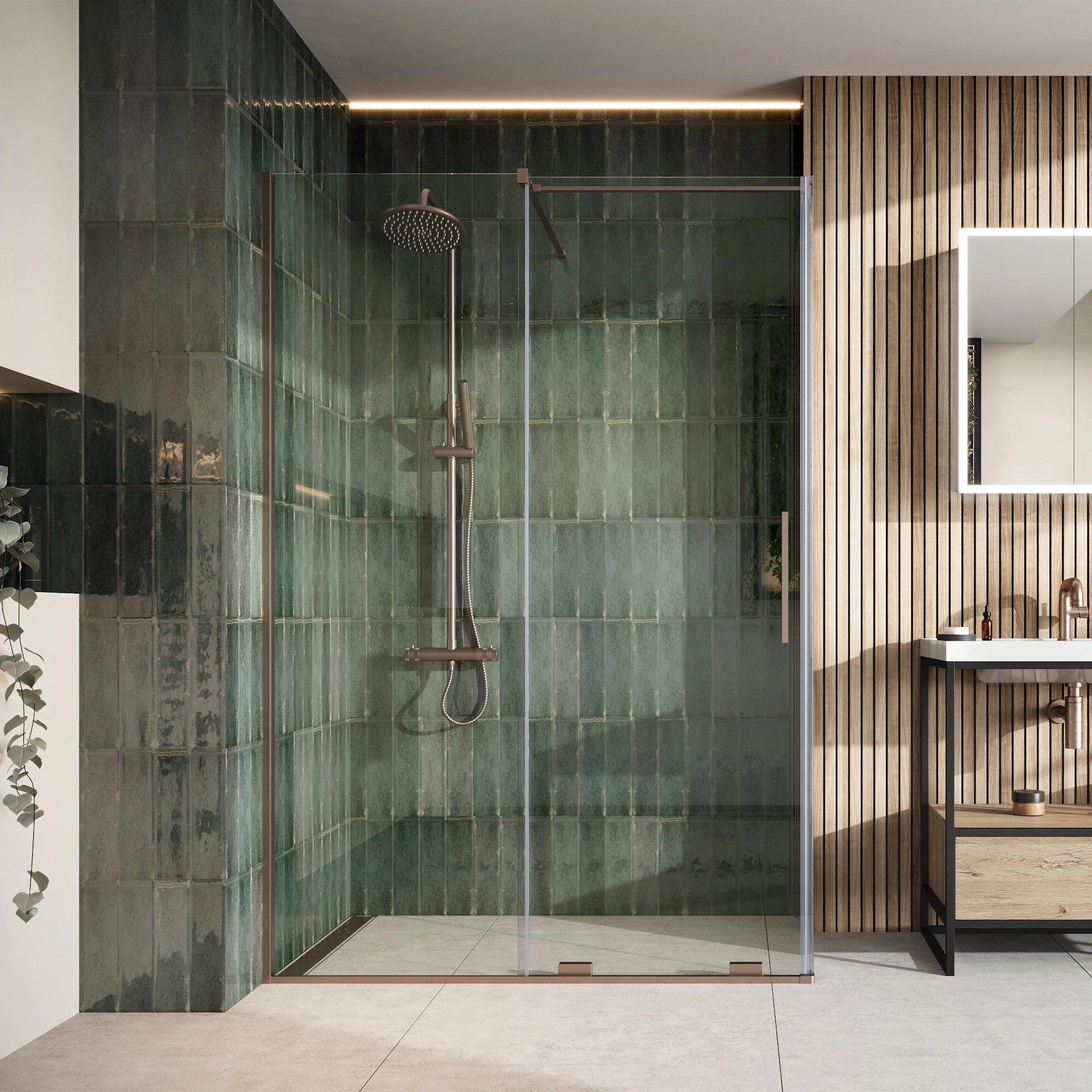 Momentum Shower Wetroom Side Panel