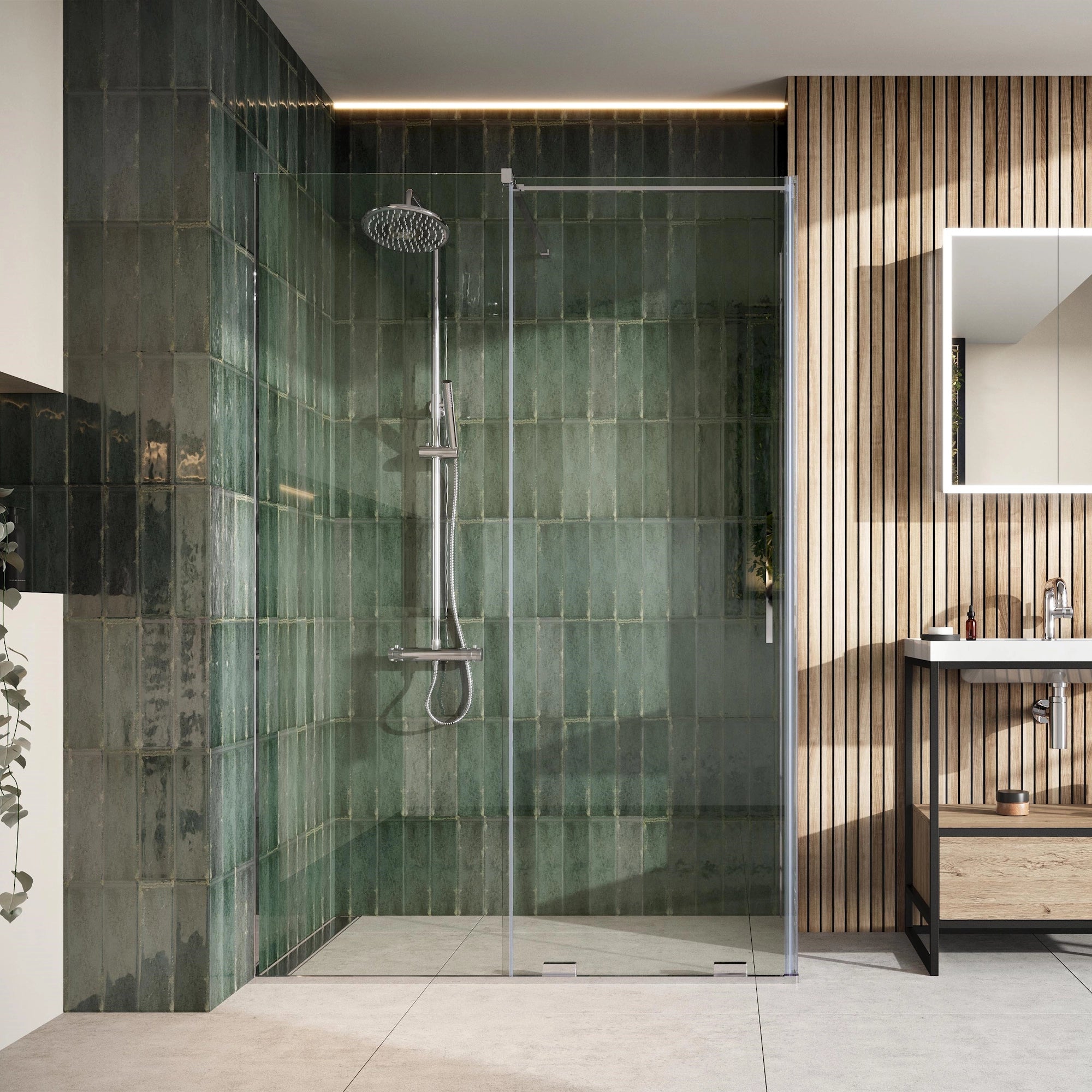 Momentum Shower Wetroom Side Panel