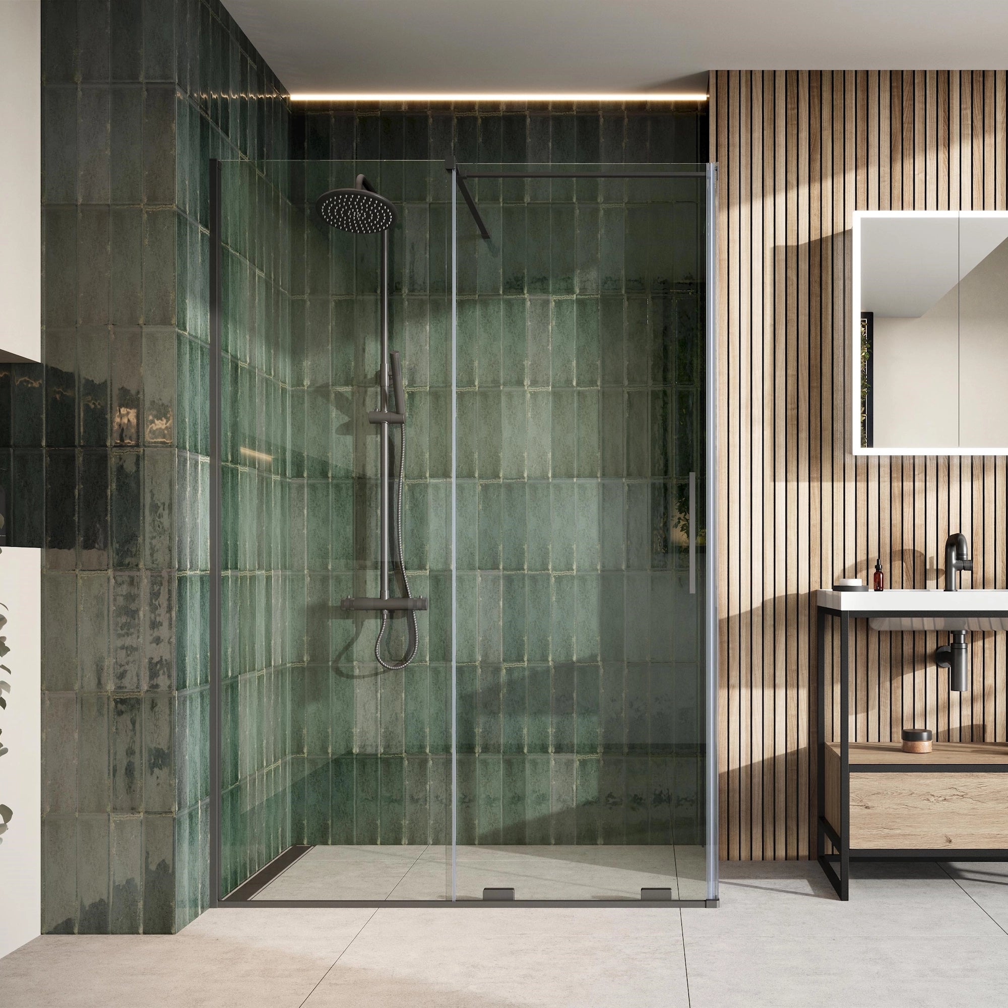 Momentum Shower Wetroom Side Panel