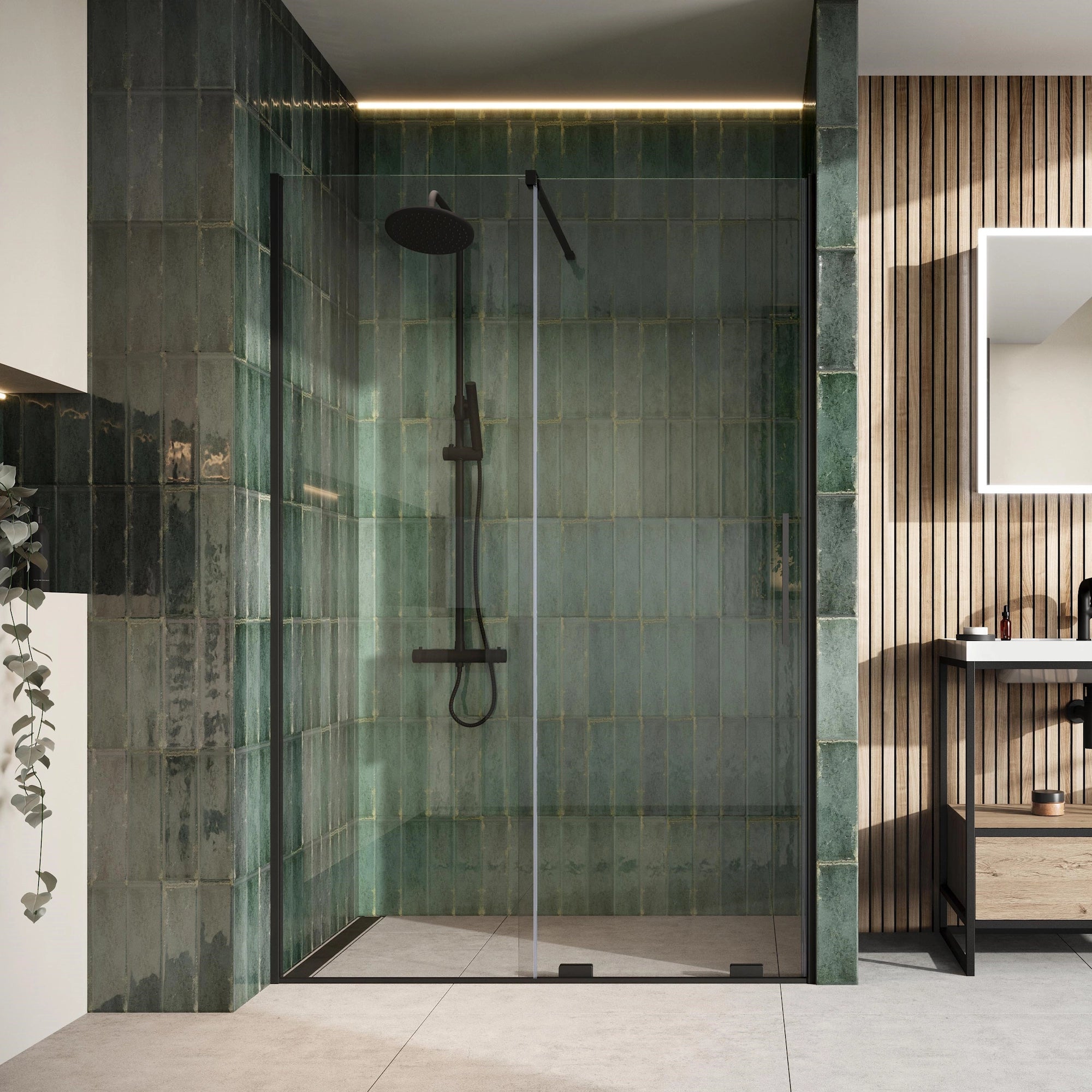 Momentum Shower Wetroom Sliding Door