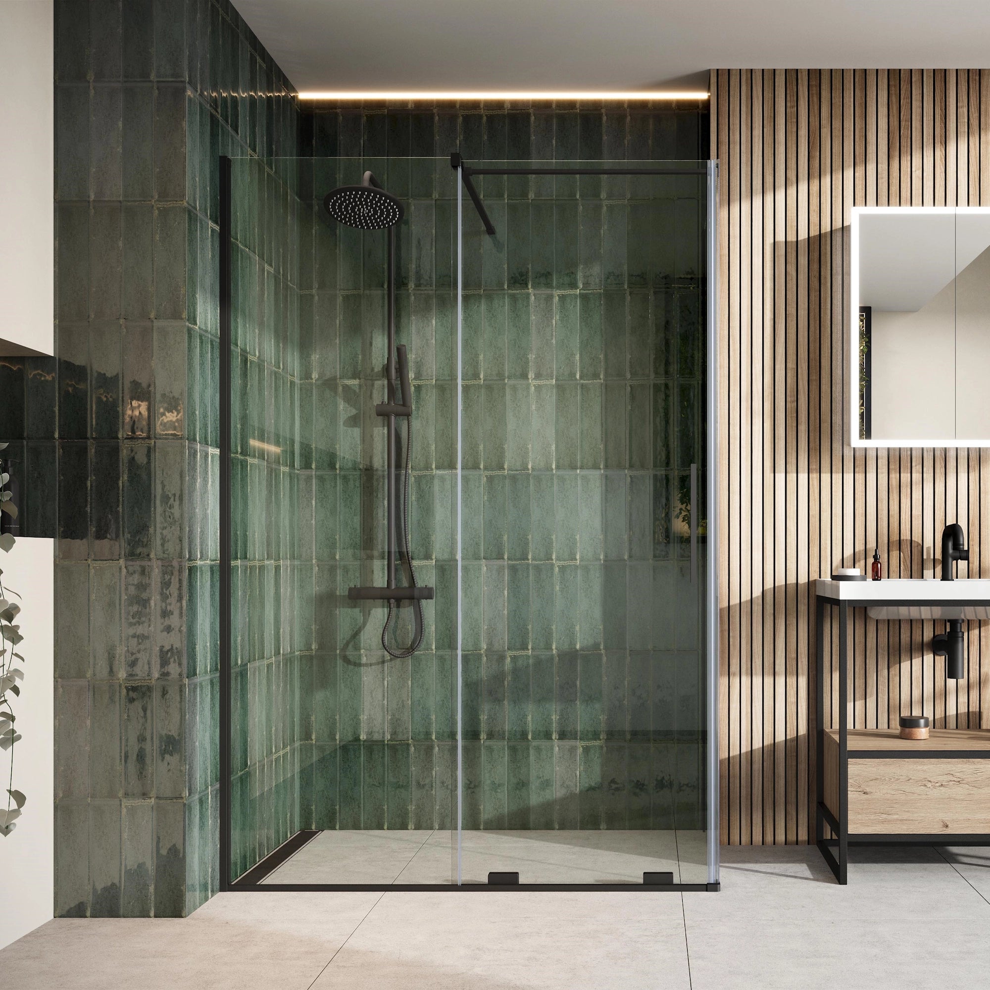 Momentum Shower Wetroom Side Panel