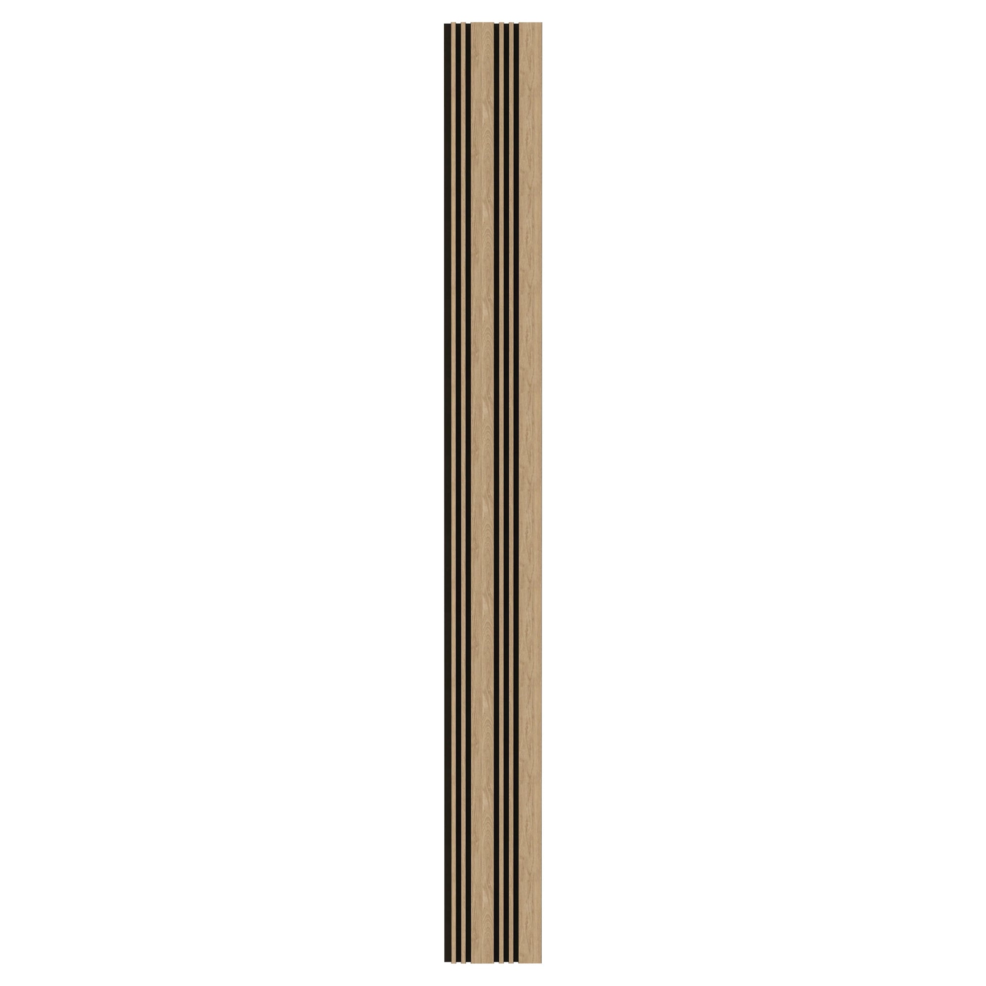 Aluvo LS Slats Natural Oak Waterproof Wall Panel