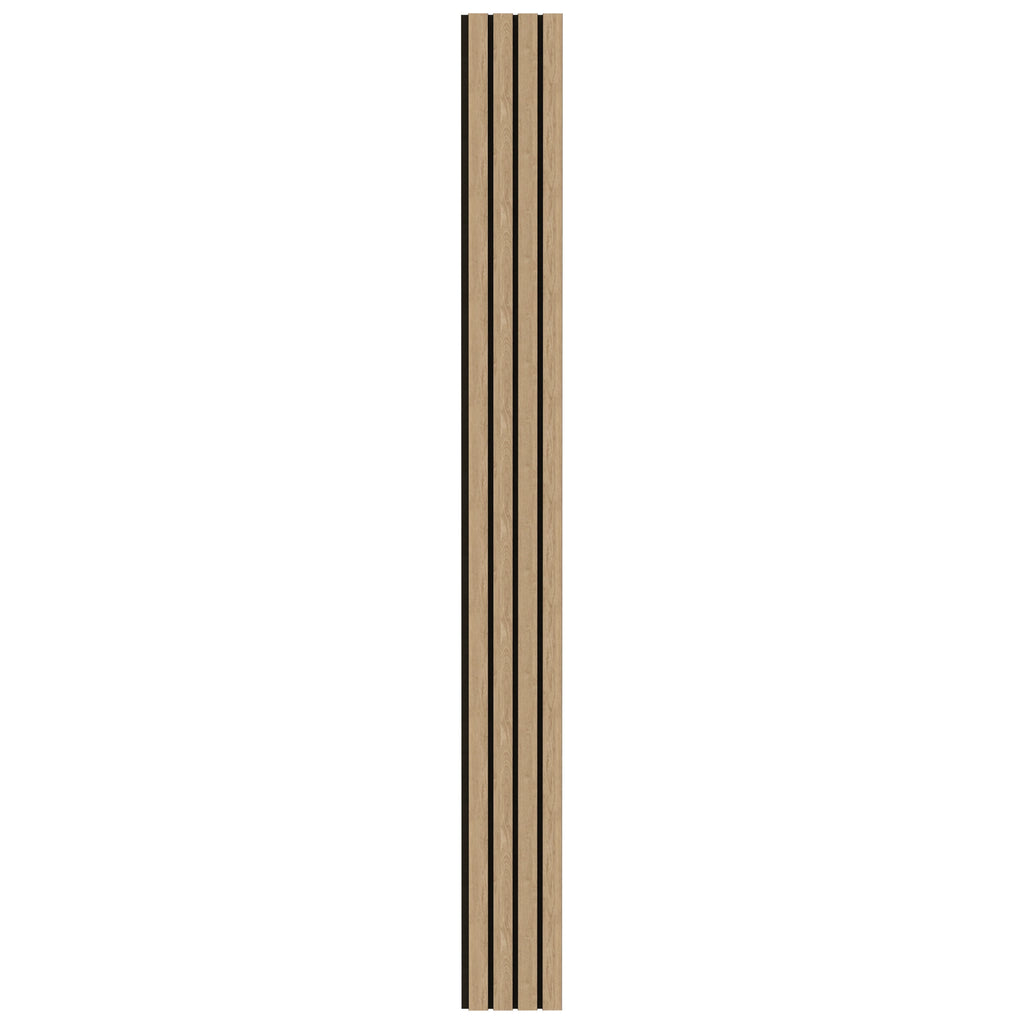 Aluvo 4 Slats Natural Oak Waterproof Wall Panel