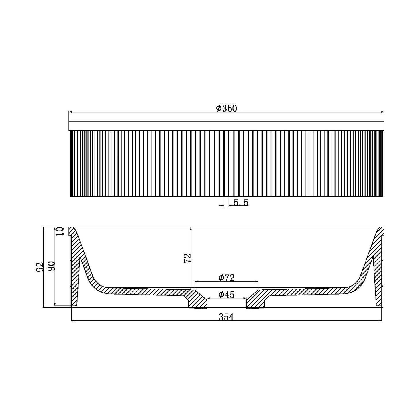 Koko Counter Top Basin